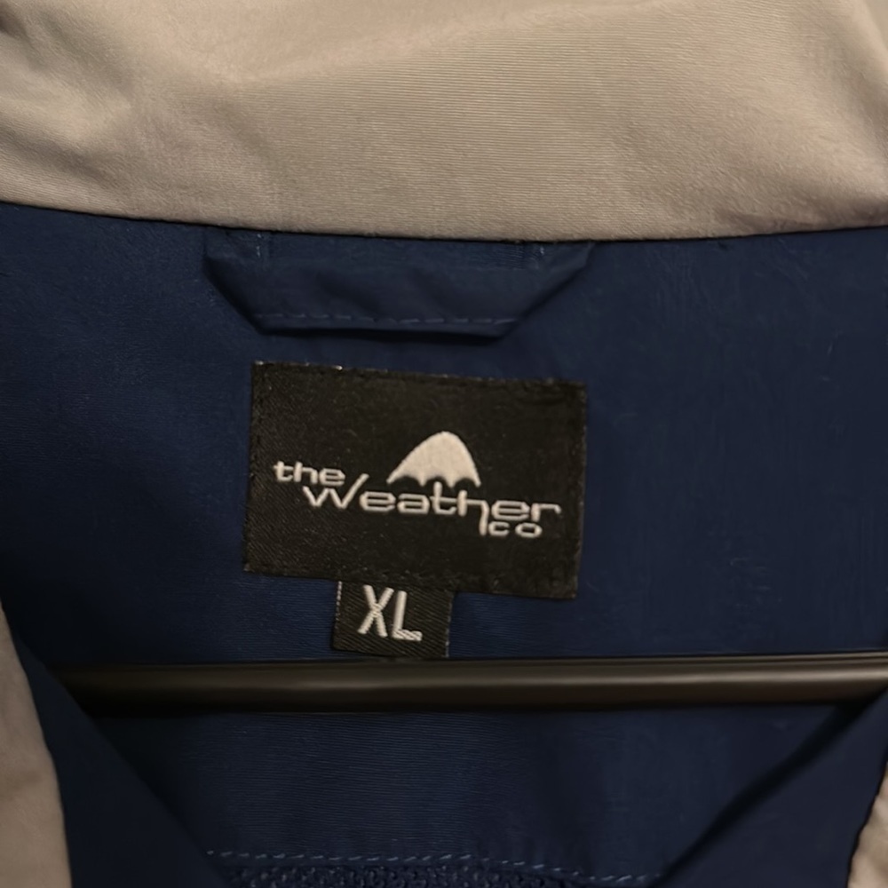 The Weather Co golf/rain/wind jacket size XL - Picture 2 of 2